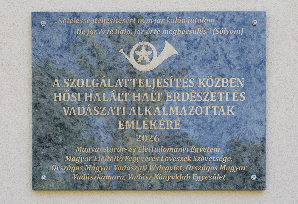 Emléktáblát avattak és hármas jubileumot ünnepeltek a MATE gödöllői Campusán