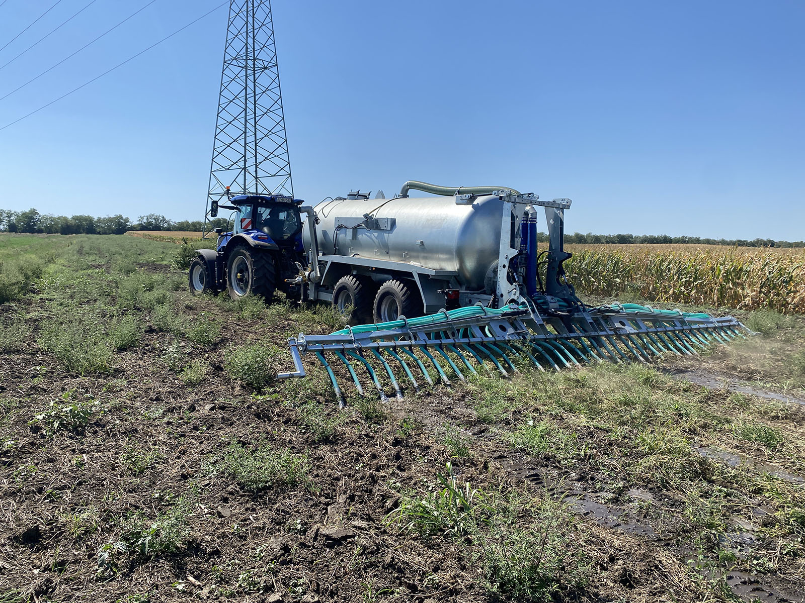 Mesterséges intelligencia alapú precíziós hígtrágya-kijuttatási technológia kifejlesztése
